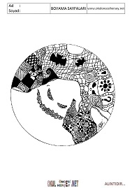 Mandala boyama sayfaları